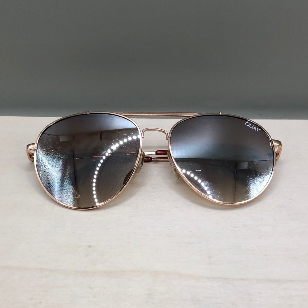 Quay Australia Lickety Split Aviator Sunglasses